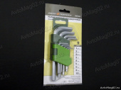 Набор ключей шестигранных   9шт  ДT 561090  короткие  (1,5-10мм) от интернет-магазина avtomag02.ru