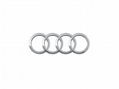 Эмблема "Audi" 13,7х4,5см от интернет-магазина avtomag02.ru