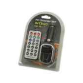 FM-трансмиттер INTEGO FM-101 USB, MicroSD, пульт от интернет-магазина avtomag02.ru