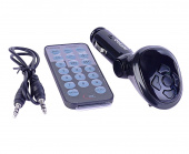 FM-трансмиттер INTEGO FM-109 USB, MicroSD, пульт от интернет-магазина avtomag02.ru