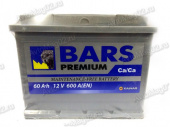 АКБ  6 СТ- 60 о.п. (-+)  Bars Premium   242х175х190   (EN 600)  индикатор от интернет-магазина avtomag02.ru