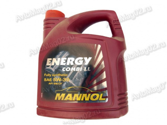 MANNOL Energy Combi LL 5W-30 (синт)  4л С3/SM/CF-VW 504 /507, 229.51  Longlife-4