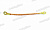 Провод массы "косичка"  (медный, 10мм кв.)   200-220мм       2101  (на корпус) от интернет-магазина avtomag02.ru