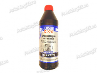 Масло трансмиссионное LIQUI MOLY 75W-90 Getriebeoil (GL-4+) синтетика  1л  -3979-