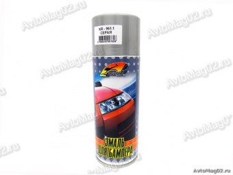 Эмаль (краска) для бампера  520мл  KERRY KR-961-1 (аэрозоль) серая