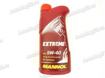 MANNOL Extreme 5W-40 (синт)  1л