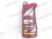MANNOL Diesel Turbo 5W-40 (синт)  1л VW-Norm 502.00/505.00    Porsche approved от интернет-магазина avtomag02.ru