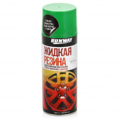 Жидкая резина зеленая 450мл аэрозоль RUNWAY от интернет-магазина avtomag02.ru