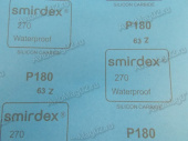 Бумага наждачная  180 водостойкая SMIRDEX  (23x28) от интернет-магазина avtomag02.ru