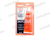 Герметик прокладка  RUNWAY силиконовый (красный) 85г (до 343') RW8500 от интернет-магазина avtomag02.ru