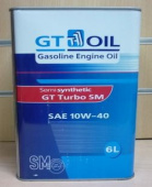 GT Turbo SM 10W-40 SM п/синт. бенз.  4л Корея от интернет-магазина avtomag02.ru