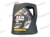 MANNOL   O.E.M. for DAEWOO GM 5W-40(синт)  4л от интернет-магазина avtomag02.ru