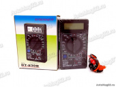 Прибор-мультитестер цифровой (со звуковой прозвонкой транзисторов) DT-830 от интернет-магазина avtomag02.ru