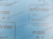 Бумага наждачная 1200 водостойкая SMIRDEX  (23x28) от интернет-магазина avtomag02.ru