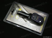 ФМ-МОДУЛЯТОР (трансмиттер) USB/SD/MP3 с пультом ДУ Adidas фиолетовый   6308/99 от интернет-магазина avtomag02.ru