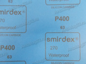 Бумага наждачная  400 водостойкая SMIRDEX  (23x28) от интернет-магазина avtomag02.ru