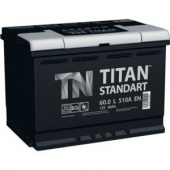 Аккумулятор  60 А*ч  Титан  Standart  EN 510А (п.п.) от интернет-магазина avtomag02.ru