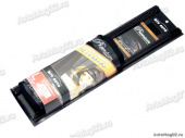 Шторки на боковые стекла тканевые на скотче PREMIUM чёрная (размер "L" 50см) 1701331-156 от интернет-магазина avtomag02.ru