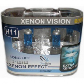 Лампа Clearlight H11-12-55 XenonVision Long Life 6000K белая из 2шт от интернет-магазина avtomag02.ru