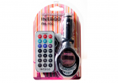 FM-трансмиттер INTEGO FM-102 USB, MicroSD, пульт от интернет-магазина avtomag02.ru