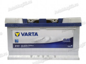 Аккумулятор  80 А*ч  VARTA Blue Dynamic EN 740А 580406 (о.п. -/+)  низкий от интернет-магазина avtomag02.ru