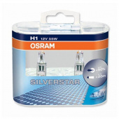 Лампа H1 12V  55W  OSRAM SilverStar +50%  64150SVS (бокс, 2шт) от интернет-магазина avtomag02.ru