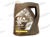 MANNOL   O.E.M. for CHEVROLET OPEL 5W30(синт)  4л от интернет-магазина avtomag02.ru