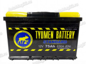 Аккумулятор  75 А*ч  АПЗ (Tyumen Battery)  STANDARD  EN 630А (п.п.) от интернет-магазина avtomag02.ru
