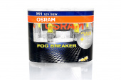 Лампа H1 12V  55W  OSRAM Fog Breaker 2600K  62150FBR  (бокс, 2шт) от интернет-магазина avtomag02.ru