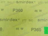 Бумага наждачная  360 водостойкая SMIRDEX  (23x28) от интернет-магазина avtomag02.ru