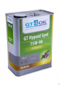 Масло трансмиссионное GT Hypoid Synt 75W-90 GL-5 синт.  4л Корея от интернет-магазина avtomag02.ru