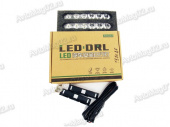 Дневные ходовые огни LED-DRL  6 диодов (линзы) 17см от интернет-магазина avtomag02.ru