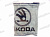 Полотенце махровое с надписью "SKODA"  40х56см от интернет-магазина avtomag02.ru