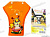 Детское удерживающее устройство "PSV Кроха ANIMALS" цвет оранжевый от интернет-магазина avtomag02.ru