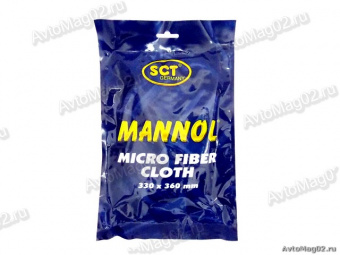 Салфетка микрофиберная очищающая Micro Fiber Cloth MANNOL 9815/2261