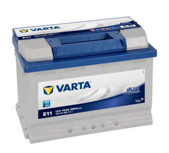 Аккумулятор 74 А*ч VARTA Blue Dynamic EN 680А 574012  (о.п.)