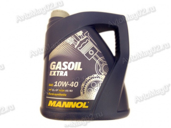 MANNOL GASOIL EXTRA 10W-40 (п/с)  для газовых двигателей 4л