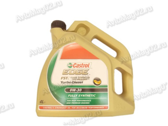 Castrol EDGE 0W-30  Turbo Diesel (синт)  4л