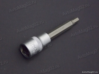 Головка с вставкой 1/2"  Шестигранник  дл. 100мм  х  7    625107 Дело Техники