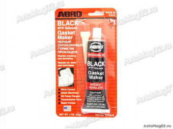 Герметик прокладка ABRO (чёрный) 85г  США оригинал 12-AB