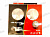 Дневные ходовые огни HY-092-1  4 диода (круглые) от интернет-магазина avtomag02.ru