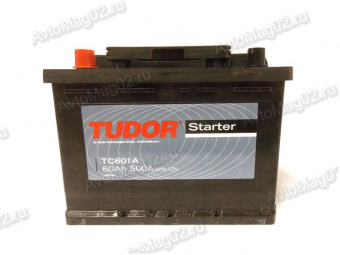 Аккумулятор  60 А*ч  TUDOR Starter  EN 500А (п.п.)