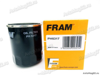 Фильтр масляный FRAM  PH 5317    Honda,  Hyundai,  Mazda,  Nissan,  Opel