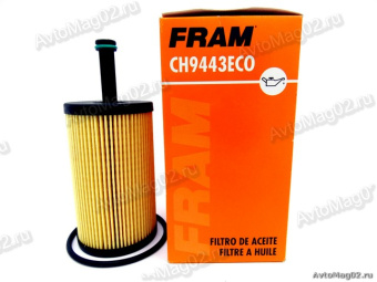 Фильтр масляный FRAM  CH9443ECO   Citroen, Peugeot  [картридж]  (SH 4725)