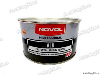 Шпатлевка NOVOL  Alu   1,8кг  с алюминиевой пылью