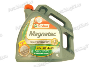 Castrol Magnatec 5W-30 A3/В4 (синт)   4л (для GM / европ. авто)