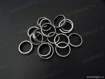 Седло клапана Газель дв. 406,405,409 н/о h-7.3mm. (к-т 16шт)  406-1007080/82-01