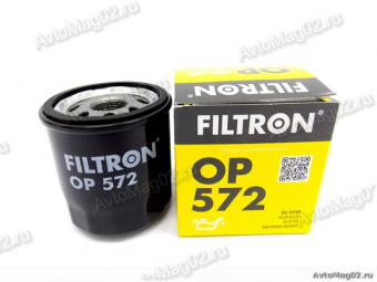 Фильтр масляный Toyota FILTRON  OP572    Avensis, Camry, Carina E