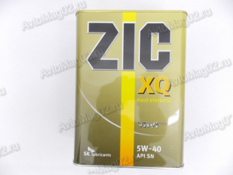 ZIC XQ  5W-40 SN/CF, A3/B4  синт.   4л