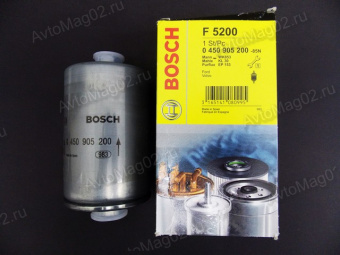 Фильтр топливный   405, 406, Крайсл. (штуцер резьба)  BOSCH F5200